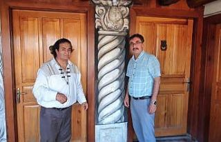 Afrodisias ünlü ressamın fırçasında Karacasu...