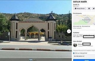 Afyonkarahisar’da mezar yerleri 2 yılda altından...