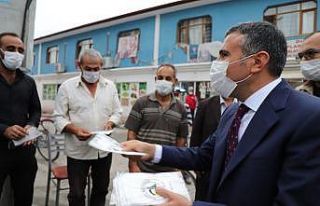 Ağa Mahallesi’nde korona virüs denetimi
