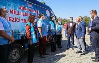 Ağrı Valisi Dr. Varol, İl Milli Eğitim Müdürlüğü...