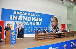 AK Parti Akçakale’de 7. olağan kongresini gerçekleştirdi