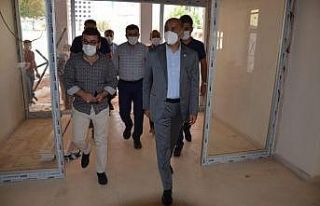 AK Parti Batman İl Başkanı Gür Sason’da incelemelerde...
