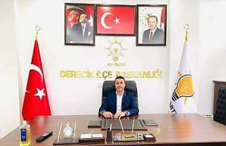 AK Parti Derecik İlçe Başkanlığına Akgündüz...
