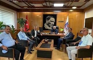 AK Parti heyetinden Genel Müdürü Utkanlar’a ziyaret