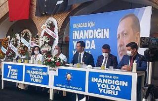 AK Parti Kuşadası ilçe teşkilatı olağan kongresi...