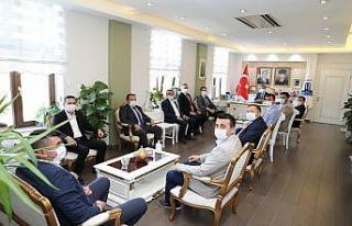 AK Partili başkanlardan Vali Aktaş’a ziyaret