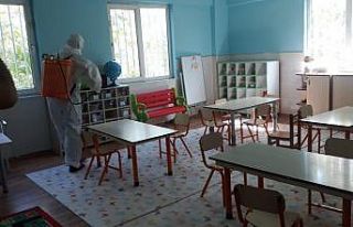 Akçakale’de okullarda hijyen çalışmaları