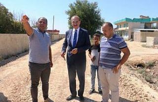 Akçakale’de yollar kışa hazırlanıyor