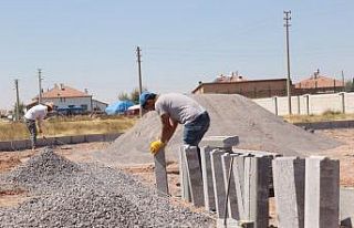 Aksaray Belediyesi Hürriyet Mahallesine yeni oyun...