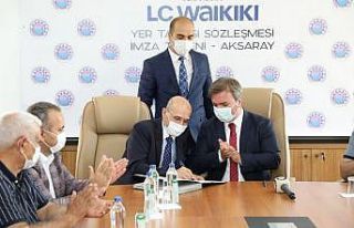 Aksaray’da 5 bin kişinin istihdam edileceği fabrikaya...