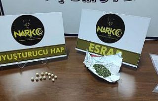 Akşehir’de uyuşturucu operasyonu