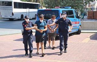 Alanya’da 1 ton bakır kablo çalan 2 hırsız tutuklandı