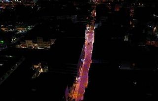 Alemdar Caddesi ışıl ışıl oldu