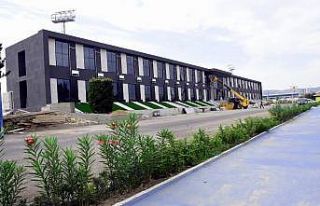 Aliağa Belediyesi ek hizmet binasında son rötuşlar