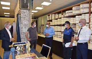 Aliağa’da korona virüsü denetimi