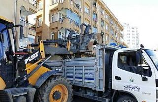 Altınordu’da ekipler afetin izlerini siliyor