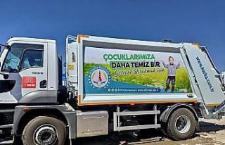 Altıntaş Belediyesi’ne yeni çöp aracı