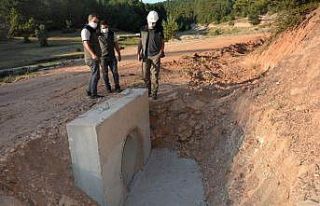 Altıntaş ve Aslanapa’da orman yolu çalışmaları