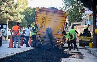 Altyapıda asfalt çalışması başladı