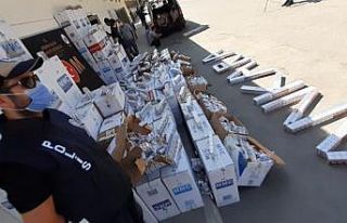 Ankara’da 57 bin paket kaçak sigara ele geçirildi