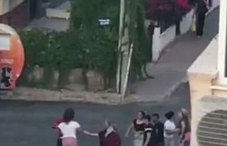 Antalya’da 5 kadının sokak kavgası kamerada