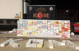 Antalya’da 900 bin liralık kaçak sigara ele geçirildi
