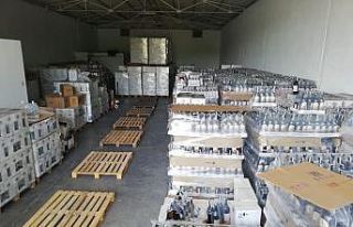 Antalya’da sahte içki operasyonu