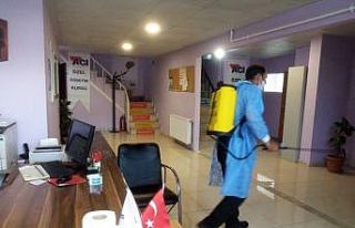 Ardahan Belediyesi Pandemi ile mücadeleyi sürdürüyor