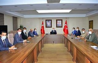 Ardahan’da Pandemi kurulu toplantısı yapıldı