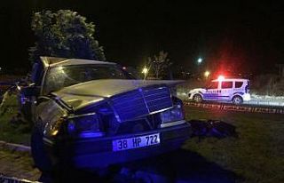 Arkadaşının öldüğü kazayı görünce gözyaşlarına...