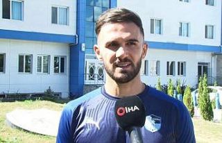 Armando Sadiku: "En büyük hedefim takımıma...