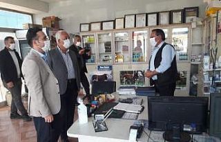 Arpaçay’da Korona virüs denetimi