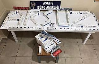Arsuz’da kaçak sigara operasyonu