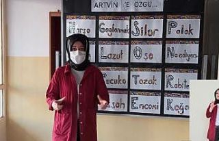 Artvin’de öğretmenler pandemi kurallarına uyulması...