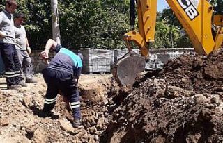 ASAT’tan Ormana’da kanalizasyon çalışması