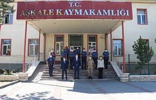 Aşkale’de Korona virüs denetimi