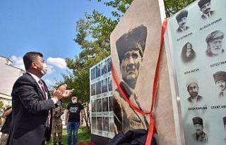 Atatürk Duvarı’nın açılışı gerçekleştirildi