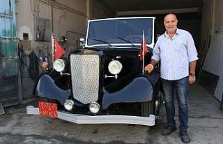 Atatürk’ün Havza yolunda kullandığı aracın...