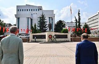 Atatürk’ün Trabzon’a gelişinin 96. yıldönümü...