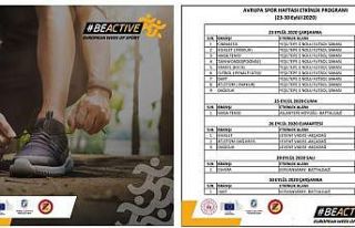 Avrupa Spor Haftası Malatya’da dolu dolu geçecek