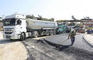 Aydın Büyükşehir Belediyesi Nazilli Hasköy yolunu...