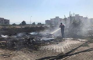 Aydın Sanayi Sitesi’nde yangın paniği