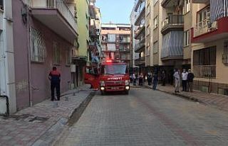 Aydın’da kombiye sıçrayan alevler panik oluşturdu