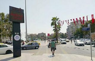 Aydın’da sıcak hava, termometreleri de şaşırttı