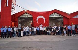 Ayvalık’ta 66 gönüllü itfaiyeci sertifikalarına...