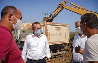 Ayvalık’ta 72 kilometrelik yol hamlesi
