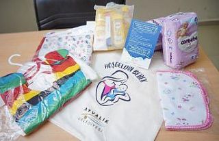 Ayvalık’ta Aramıza Hoş Geldin Bebek Projesi hayata...