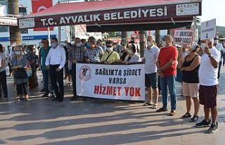 Ayvalık’ta sağlık çalışanlarına yönelik...