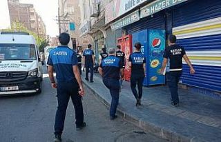 Bağlar’da korona virüs denetimi