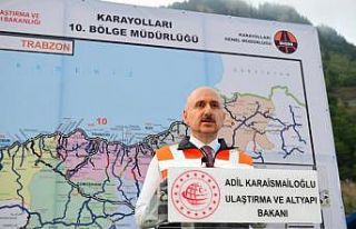 Bakan Adil Karaismailoğlu: “Zigana Tüneli inşaatının...